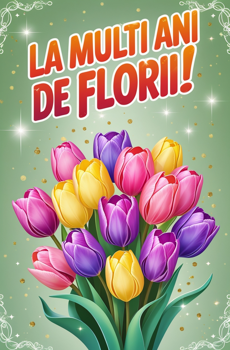 La multi ani de Florii
