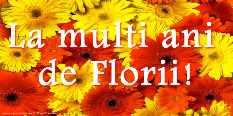 Felicitari de Florii - La multi ani de Florii! - mesajeurarifelicitari.com