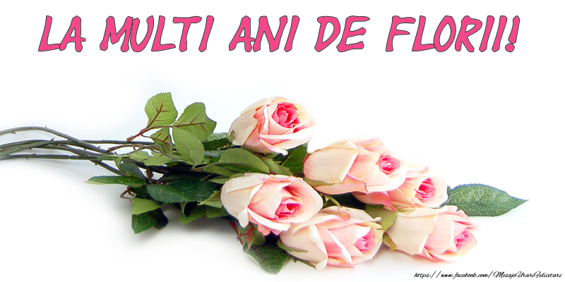 La multi ani de Florii!