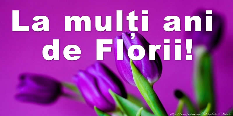 La mulți ani de Florii!