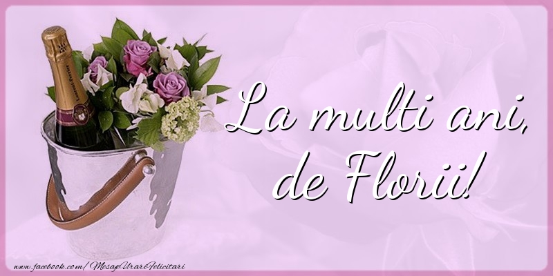 La multi ani, de Florii!