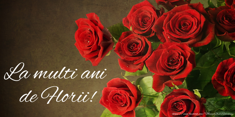 La Multi Ani de Florii!