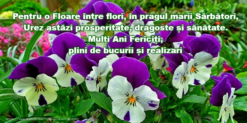 La Multi Ani de Florii!