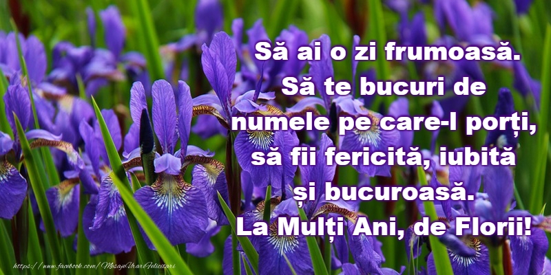 La Multi Ani de Florii!