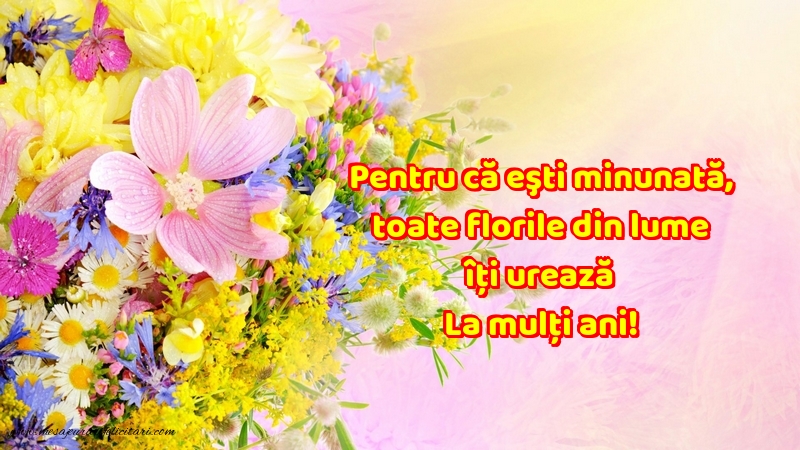 La multi ani de Florii!