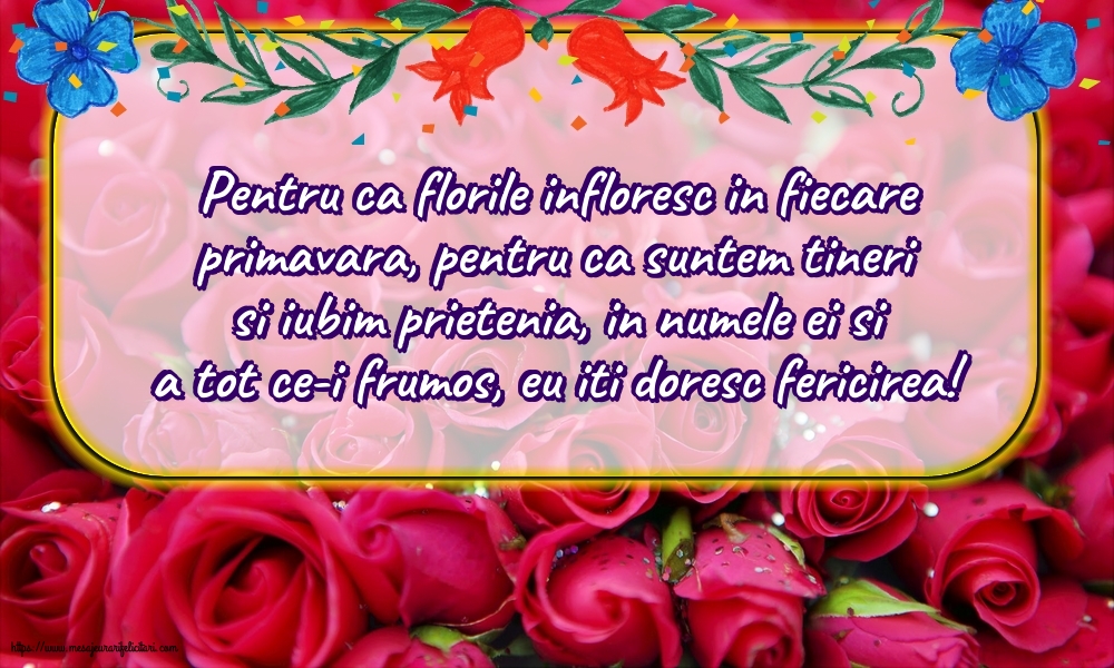 Florii Pentru ca florile infloresc