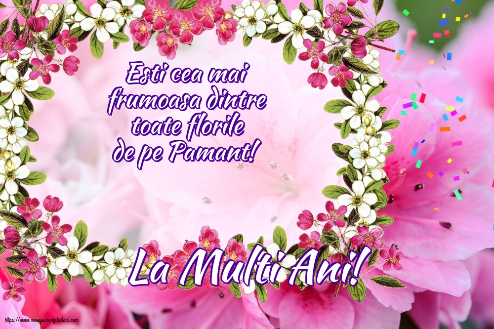 Florii La Multi Ani!
