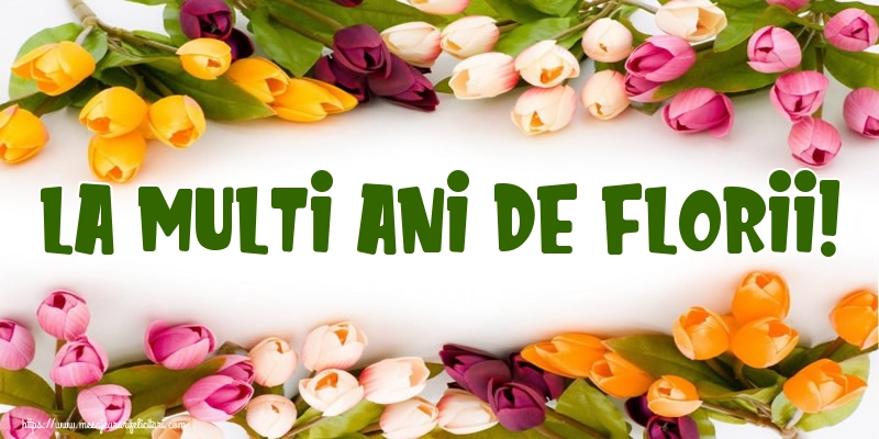 La Multi Ani de Florii!