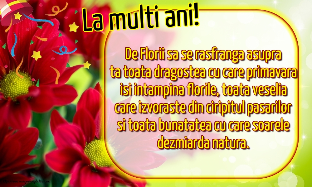 La multi ani!