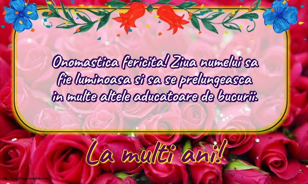 La multi ani!