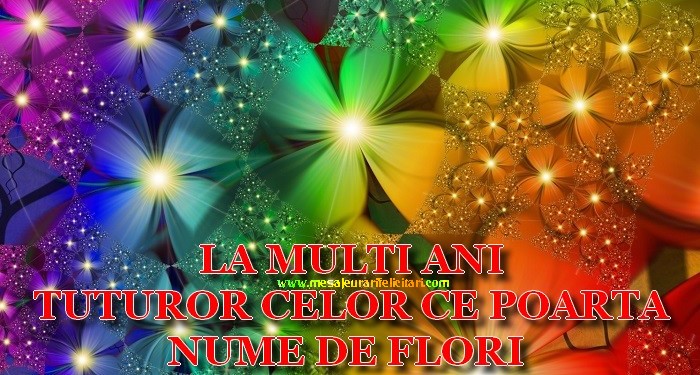 Felicitari de Florii - La multi ani de Florii - mesajeurarifelicitari.com