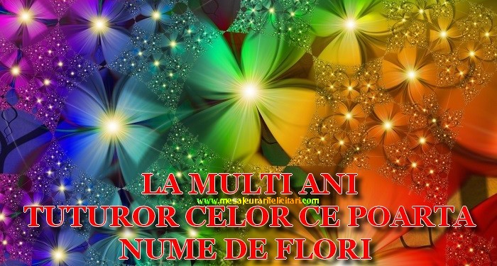 La multi ani de Florii
