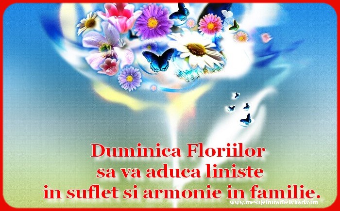 La multi ani de Florii