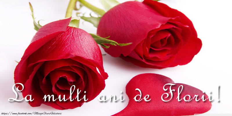 La multi ani de Florii!