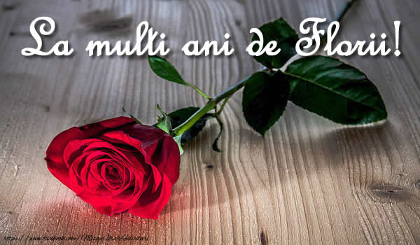 La multi ani de Florii!