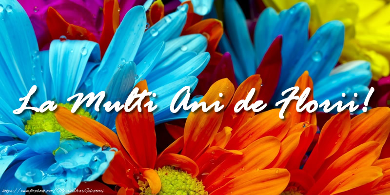 La Multi Ani de Florii!