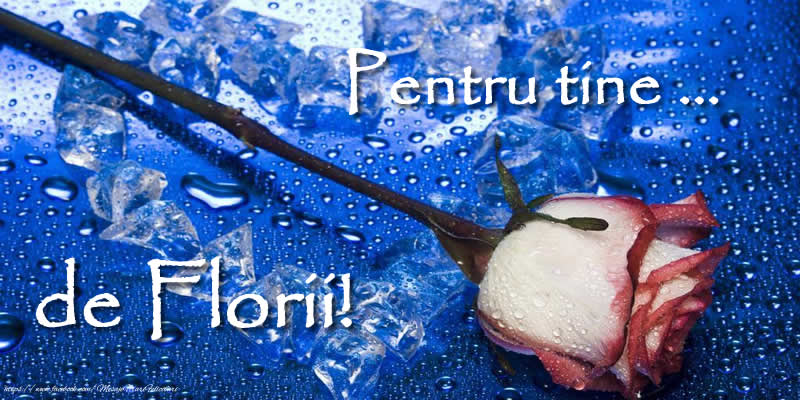 Pentru tine ... de Florii!