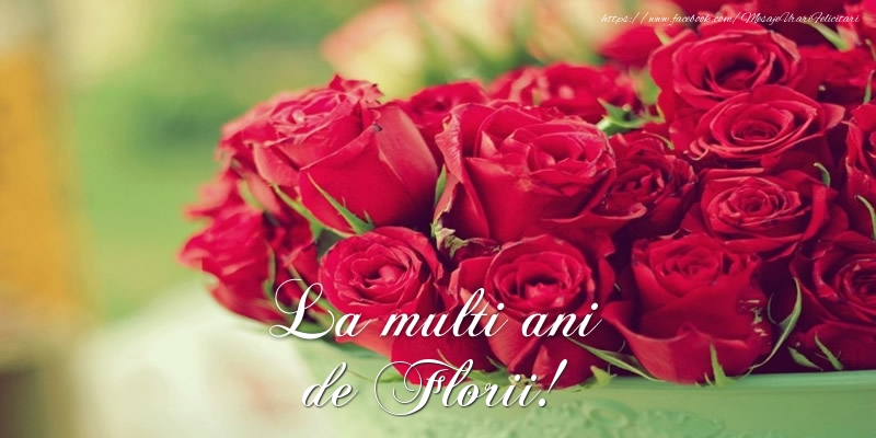 La multi ani de Florii!