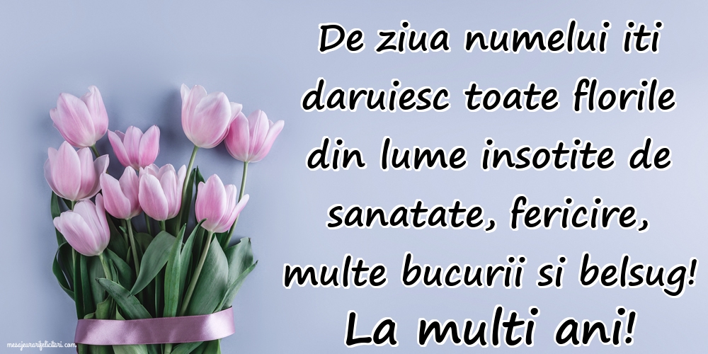 La multi ani!