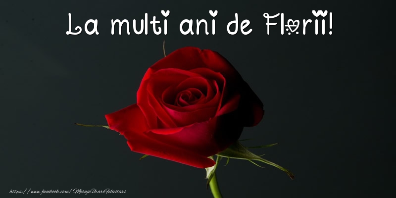 La multi ani de Florii!