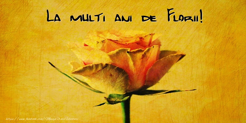Felicitari de Florii - La multi ani de Florii! - mesajeurarifelicitari.com