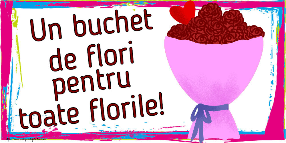 Felicitari de Florii - Un buchet de flori pentru toate florile! ~ flori si inimioara clipart - mesajeurarifelicitari.com