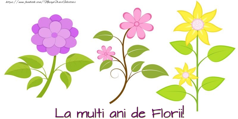 Felicitari de Florii - La multi ani de Florii! - mesajeurarifelicitari.com