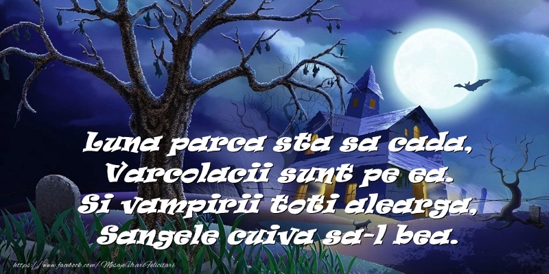 Luna parca sta sa cada. Varcolacii sunt pe ea.