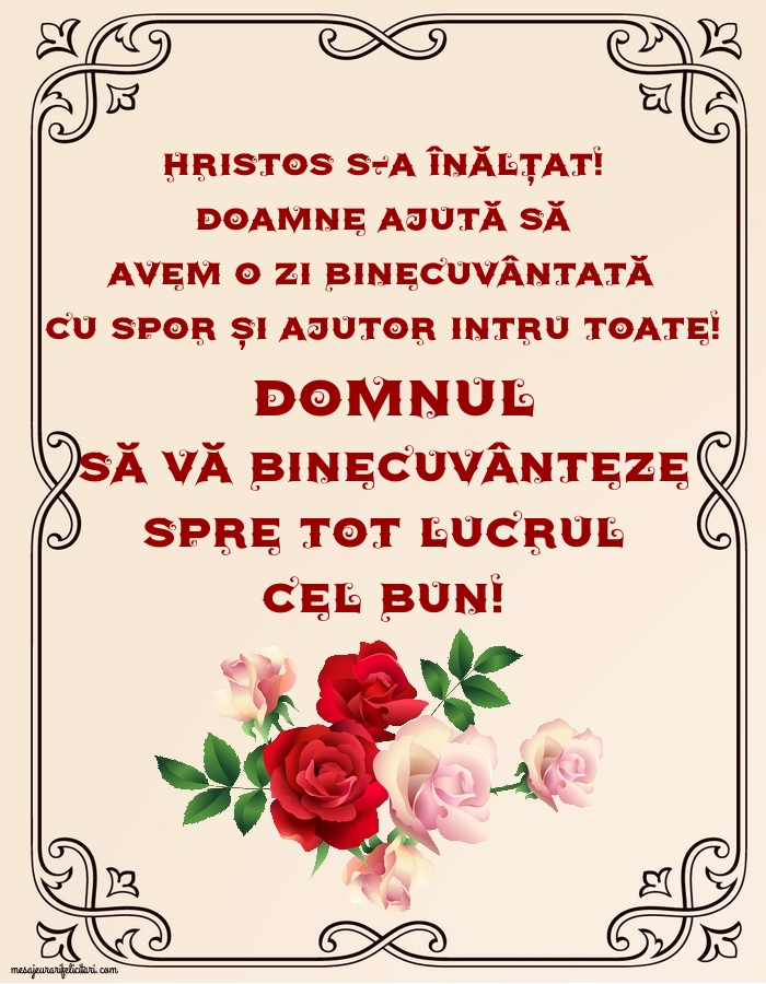 Imagini de Înălțarea Domnului - Hristos s-a Înălțat! - mesajeurarifelicitari.com