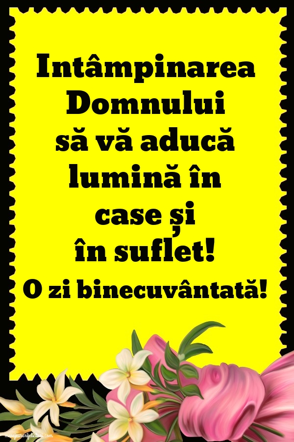 O zi binecuvântată!