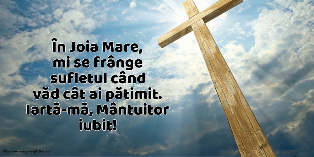 Iartă-mă, Mântuitor iubit!