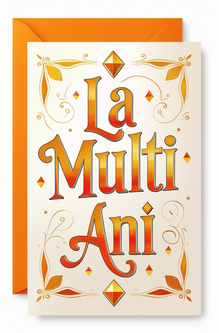 La multi ani