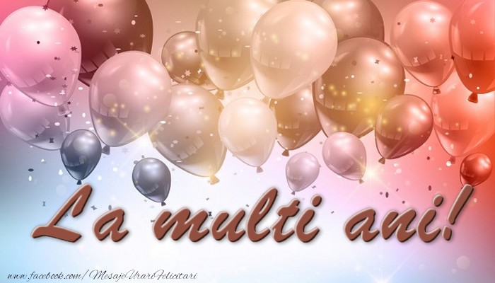 La multi ani!