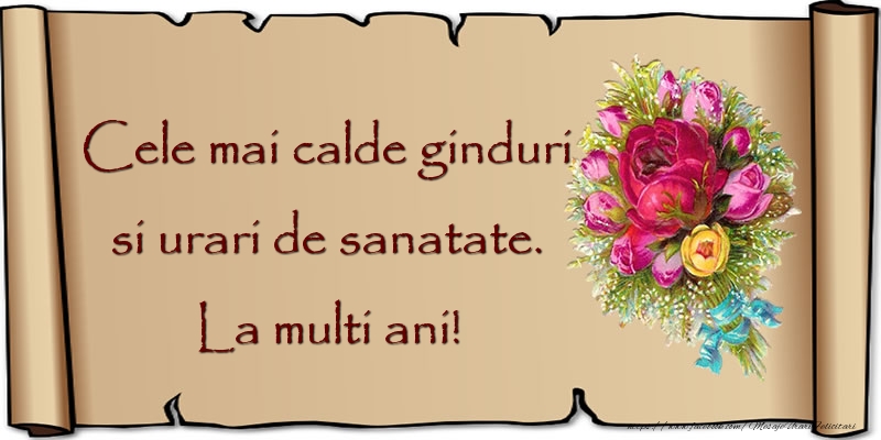 Felicitari de la multi ani - La multi ani! - mesajeurarifelicitari.com
