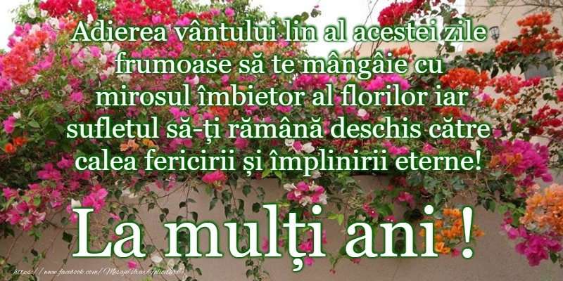 Felicitari de la multi ani - La mulți ani! - mesajeurarifelicitari.com