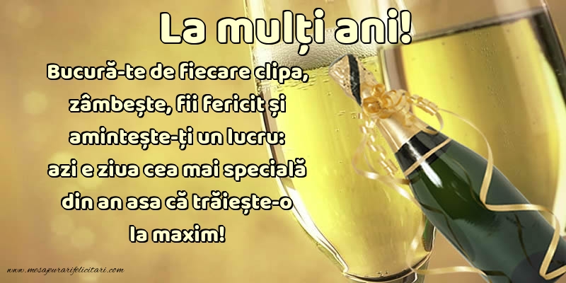 La multi ani La multi ani!
