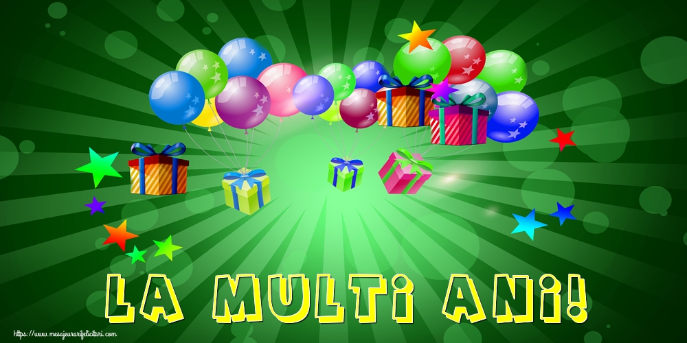 Felicitari de la multi ani - La multi ani! - mesajeurarifelicitari.com