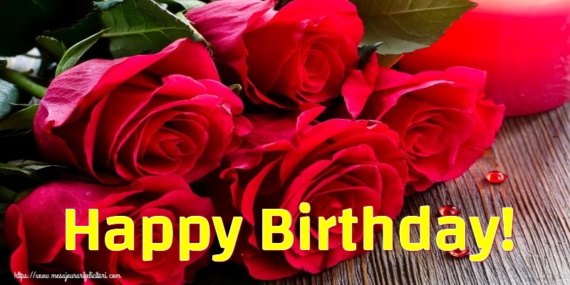 La multi ani Happy Birthday!