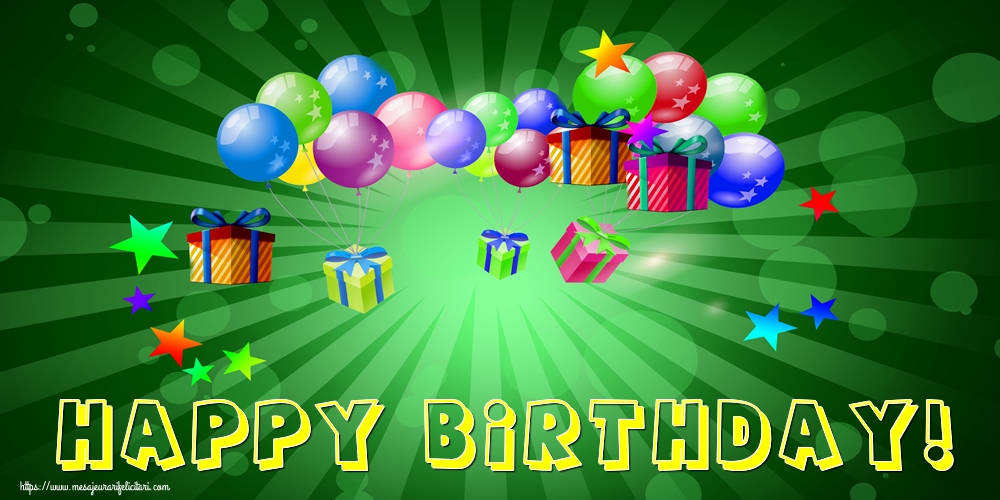 Felicitari de la multi ani - Happy Birthday! - mesajeurarifelicitari.com