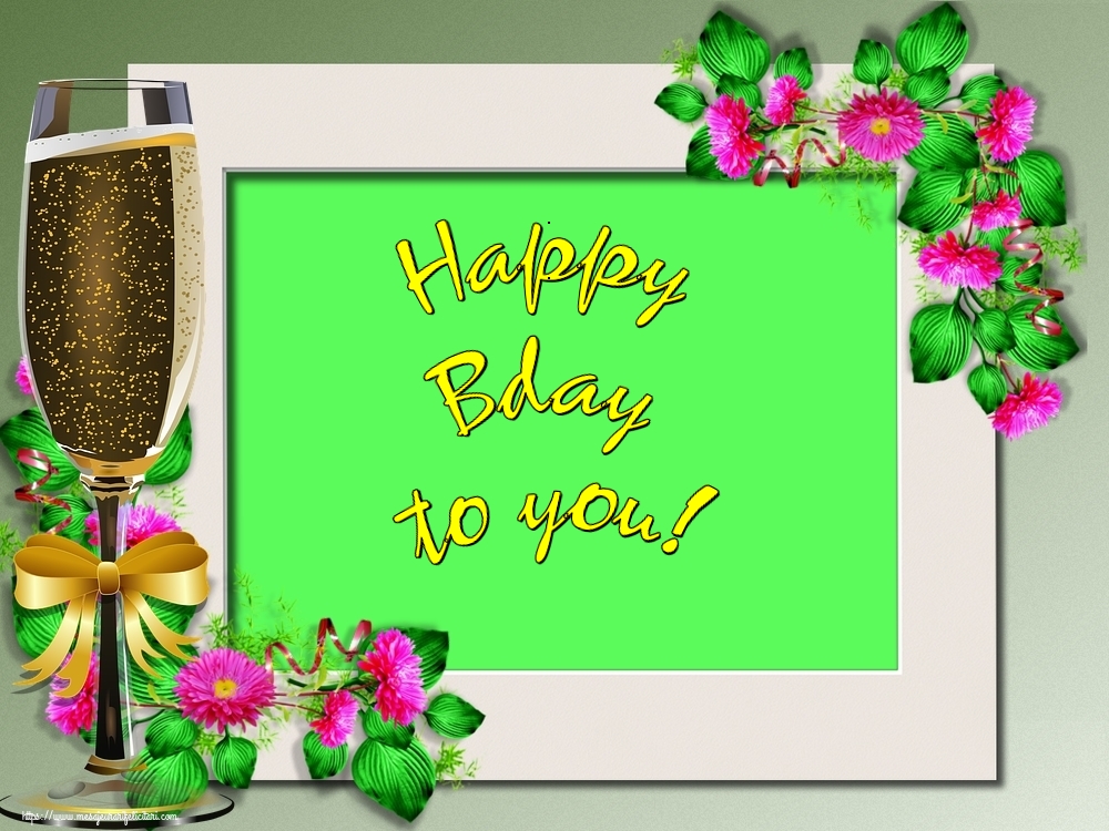 Felicitari de la multi ani - Happy Bday to you! - mesajeurarifelicitari.com