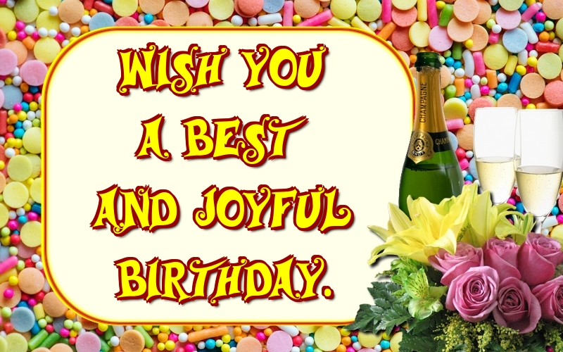 La multi ani Wish you a best and joyful Birthday.
