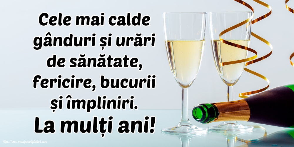 La multi ani La mulți ani!