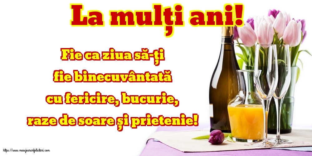 La multi ani La mulți ani!
