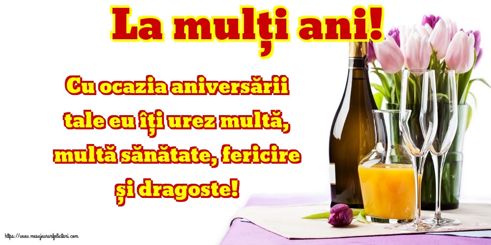 La multi ani La mulți ani!