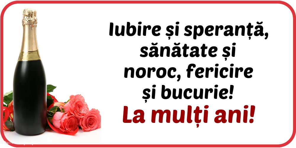 Felicitari de la multi ani - La mulți ani! - mesajeurarifelicitari.com