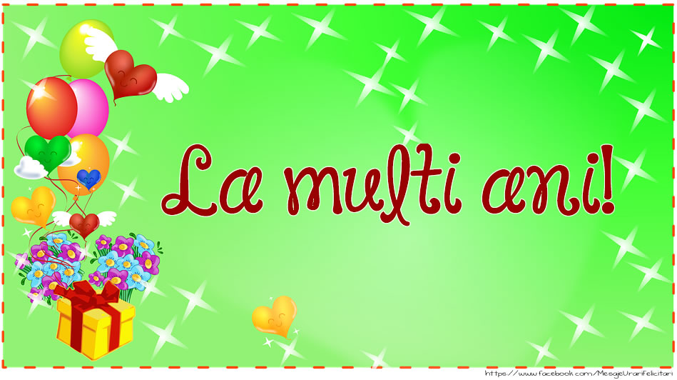 La multi ani!