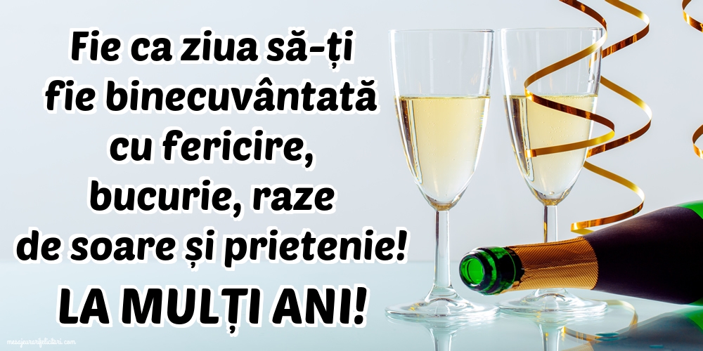 Felicitari de la multi ani - La mulți ani! - mesajeurarifelicitari.com