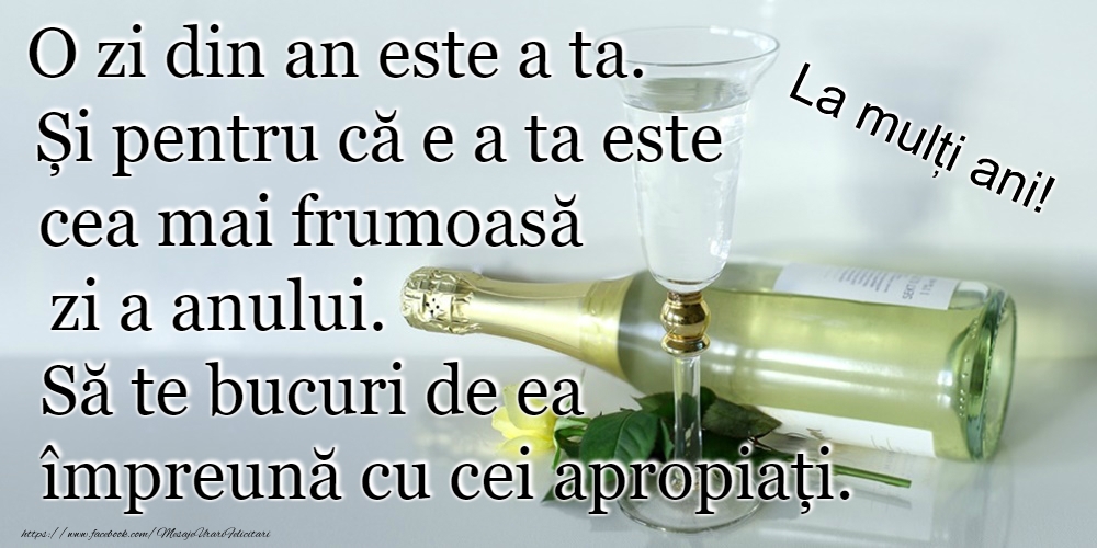 La multi ani La mulți ani!