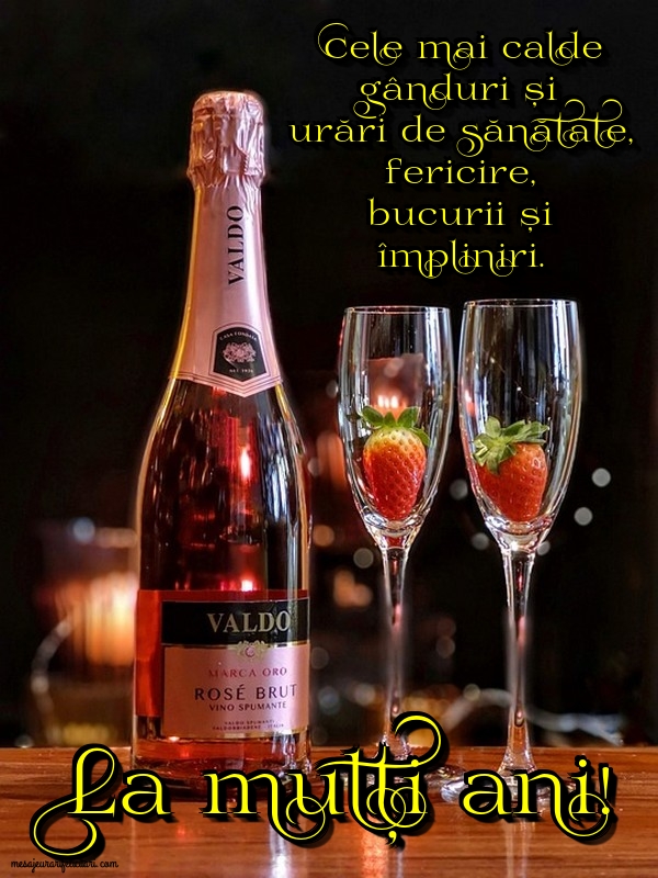 Felicitari de la multi ani - La mulți ani! - mesajeurarifelicitari.com