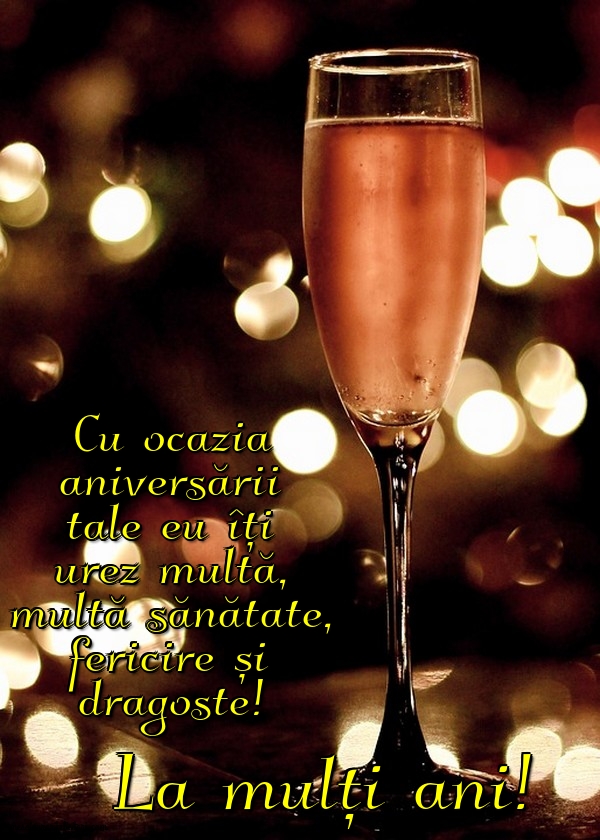 La mulți ani!